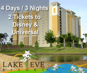 Disney & Universal Vacations at Lake Eve Resort